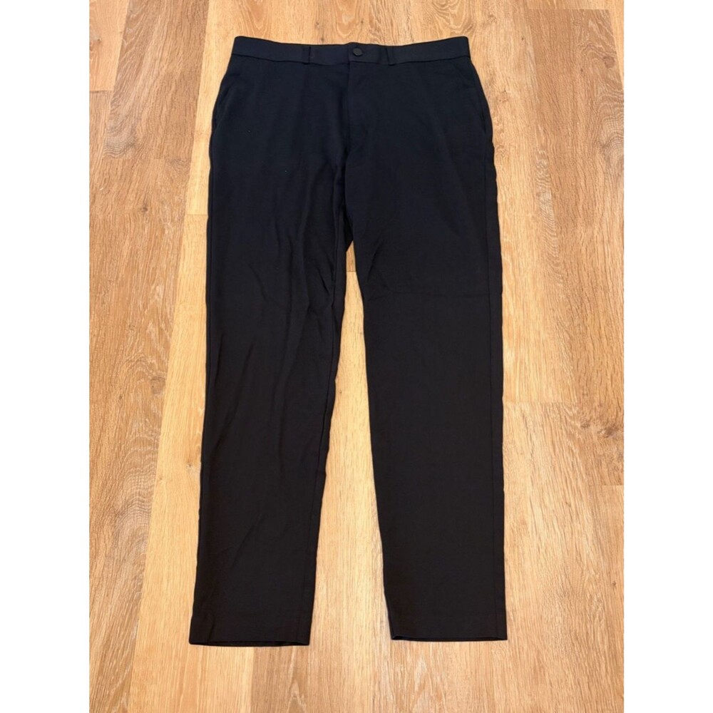 State and Liberty Men's Navy Dress Pants Sz 33 Performance Stretch Athletic Fit